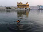 Devotees visit Golden Temple on Bandi Chhor Divas and Diwali