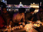 Devotees visit Golden Temple on Bandi Chhor Divas and Diwali