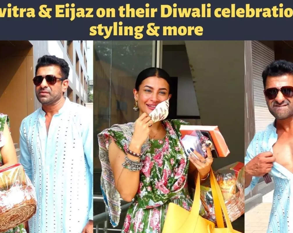 
Pavitra Punia on Diwali with Eijaz Khan: This Diwali was beautiful, we enjoyed a lot
