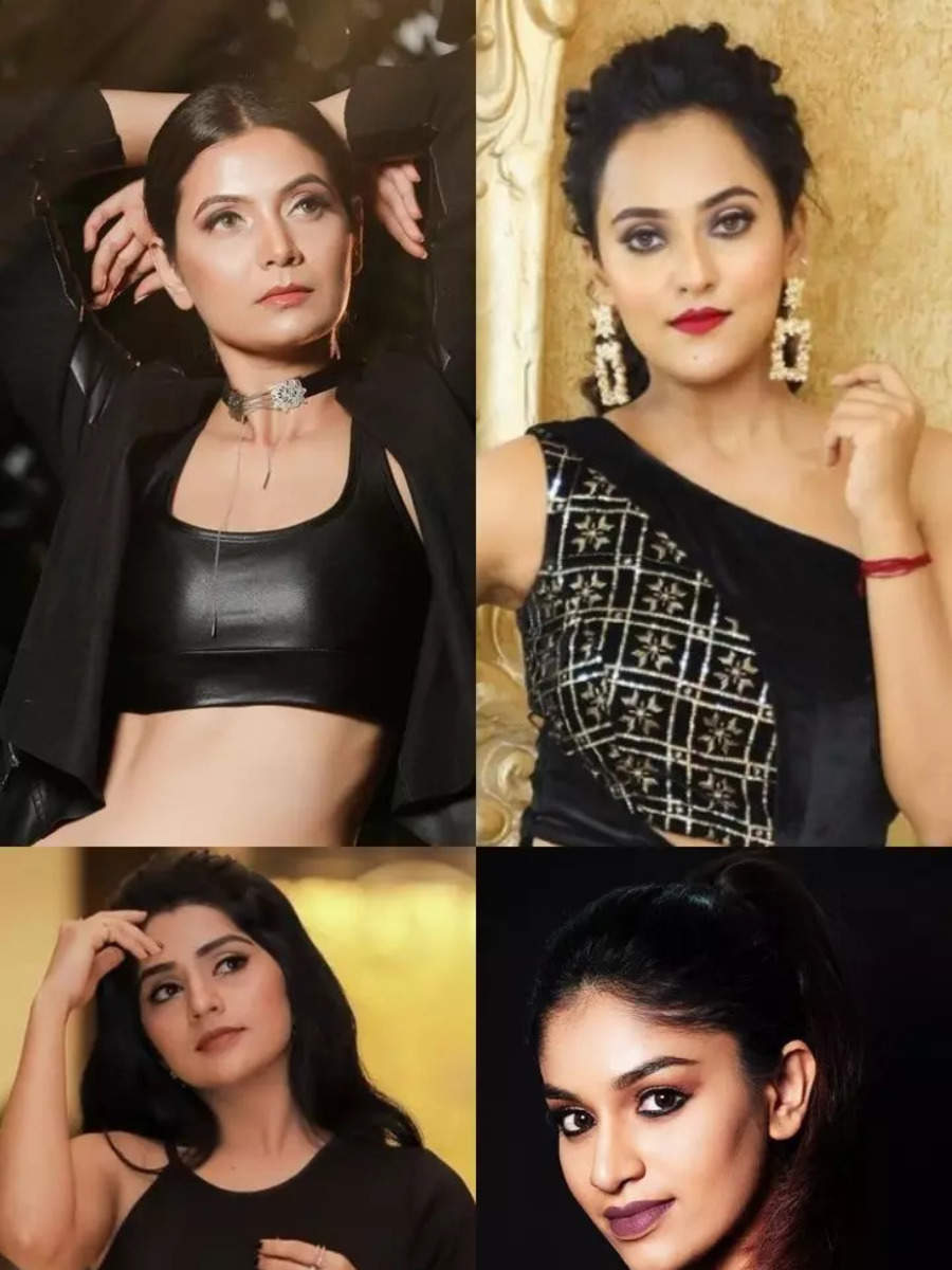 Times When Kannada Actresses Stunned In Black Outfits | Times Of India