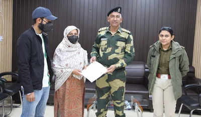 Operational casualty certificate given to kin of BSF martyr of Bandipore op