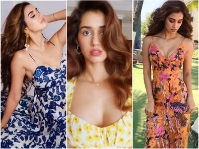 Disha Patani's breathtaking floral wardrobe