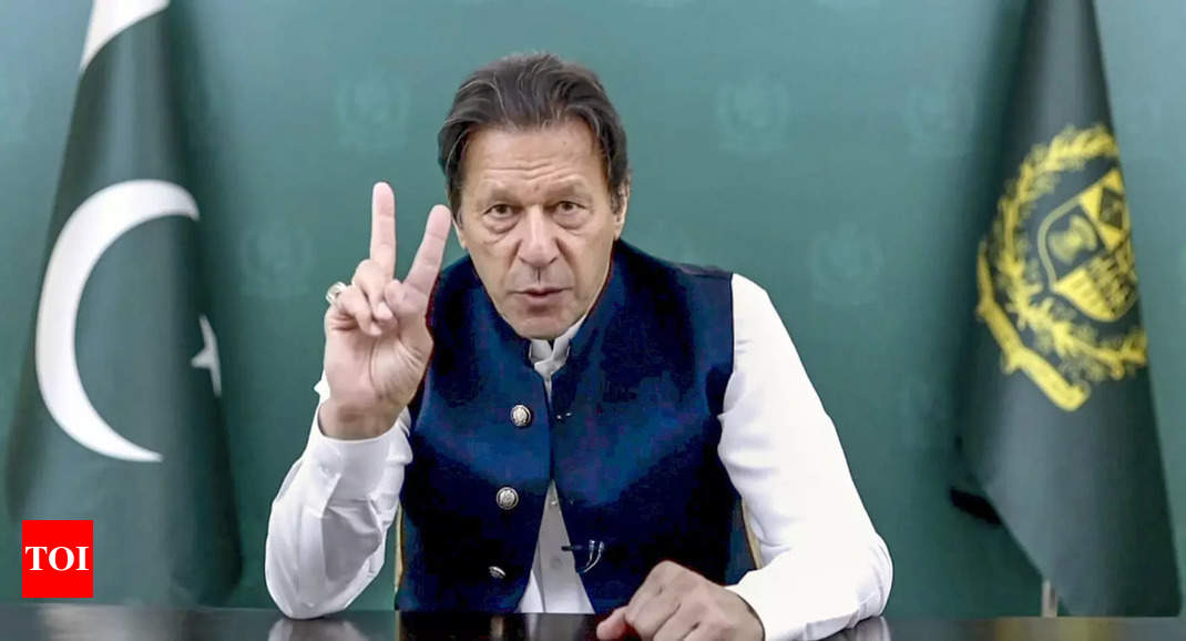 Pakistan opposition seeks public opinion to oust Imran Khan govt – Times of India
