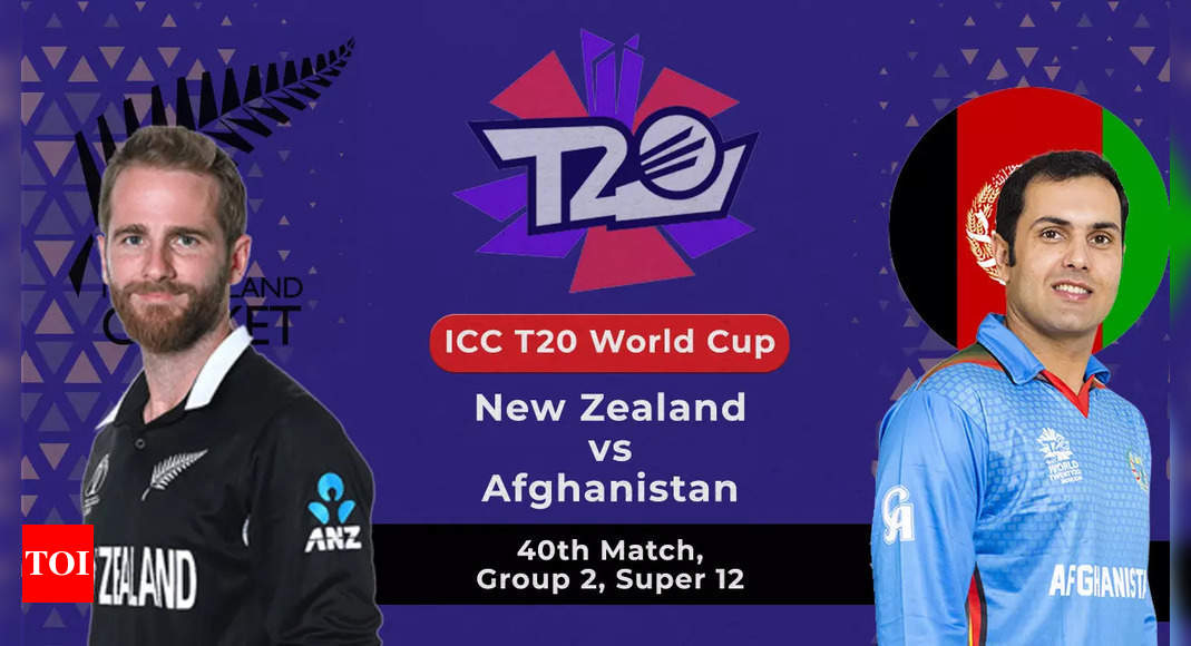 T20 World Cup 2021, Highlights, NZ vs AFG: New Zealand defeat ...
