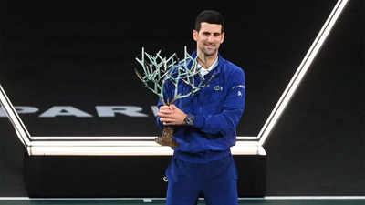 Djokovic downs Medvedev to claim record sixth Paris Masters title