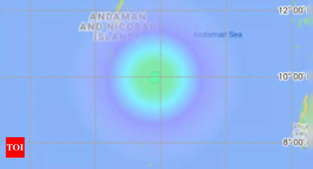 Magnitude 4.3 earthquake strikes Andaman and Nicobar islands  Chennai News