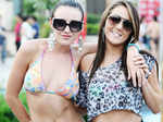 Babes sizzle @ DME pool party