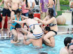 Babes sizzle @ DME pool party