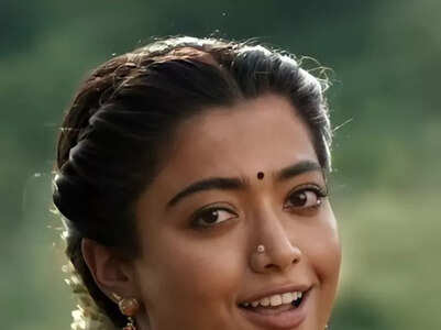 Rashmika's village belle look in 'Pushpa'