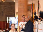 Kangana Ranaut, Adnan Sami, PV Sindhu receive Padma Shri, pictures go viral