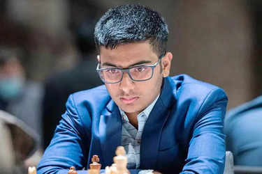 GM Arjun Erigaisi finished 3rd at the Lindores Abbey Blitz held in