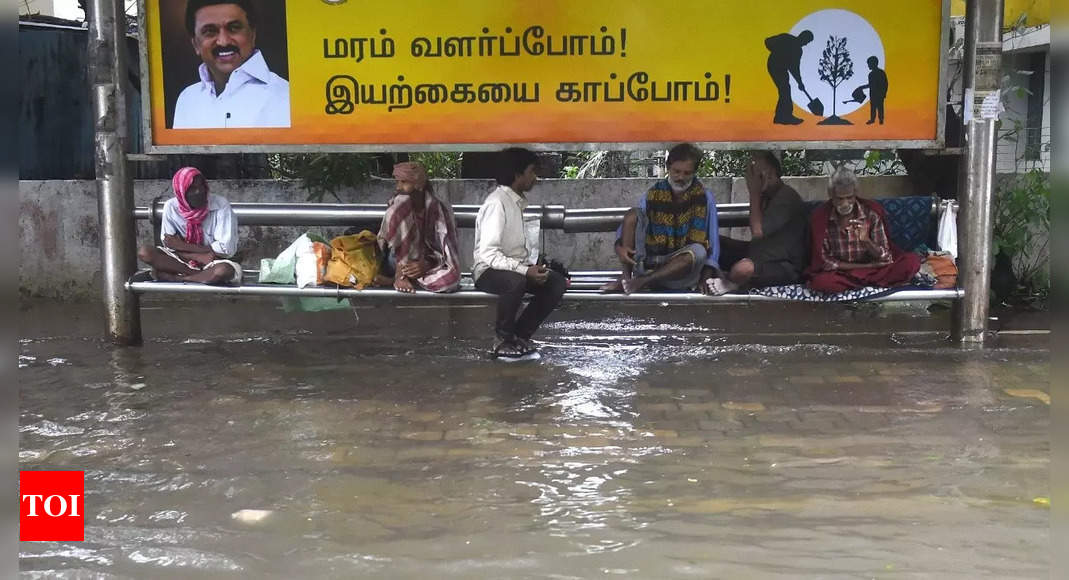 Chennai Rains Heavy Waterlogging In Several Parts Of Tamil Nadu