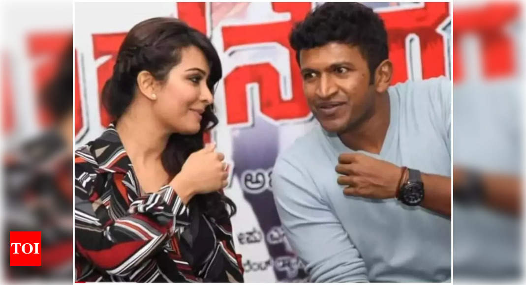 Radhika Pandit Shares An Emotional Post In Puneeth Rajkumars Memory