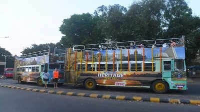 Mumbai: Now, take a ride in open twin deck bus along Marine drive to Girgaum Chowpatty