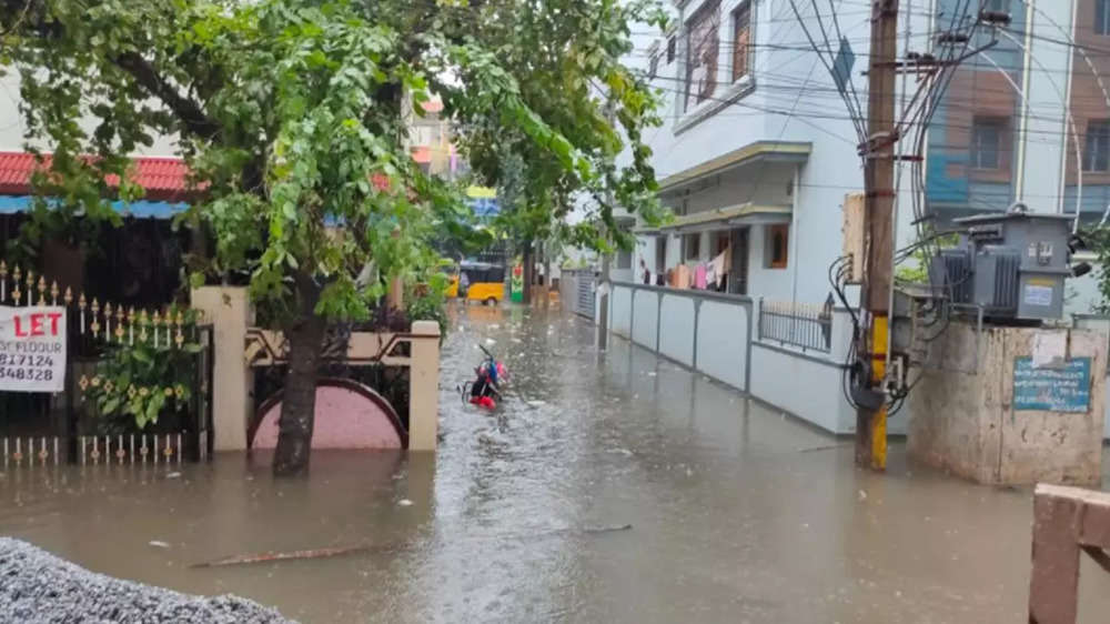 AP rain fury: Photos of flooded streets, waterfall in Tirupati