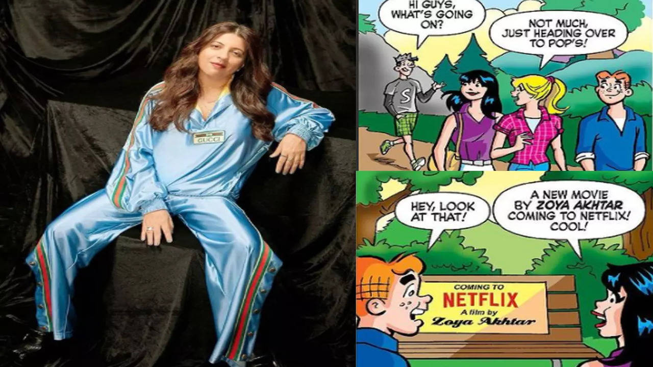 Zoya Akhtar on directing live-action 'The Archies' musical: Archie and the  Crew are about to get Down and Desi! - Times of India