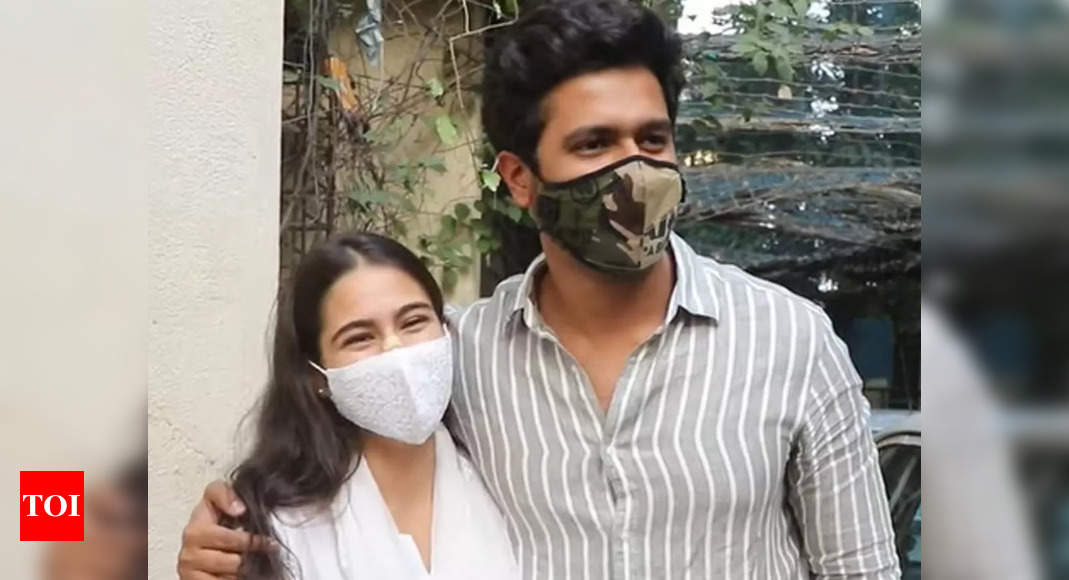 Check out Sara Ali Khan’s reaction as Vicky Kaushal is asked about