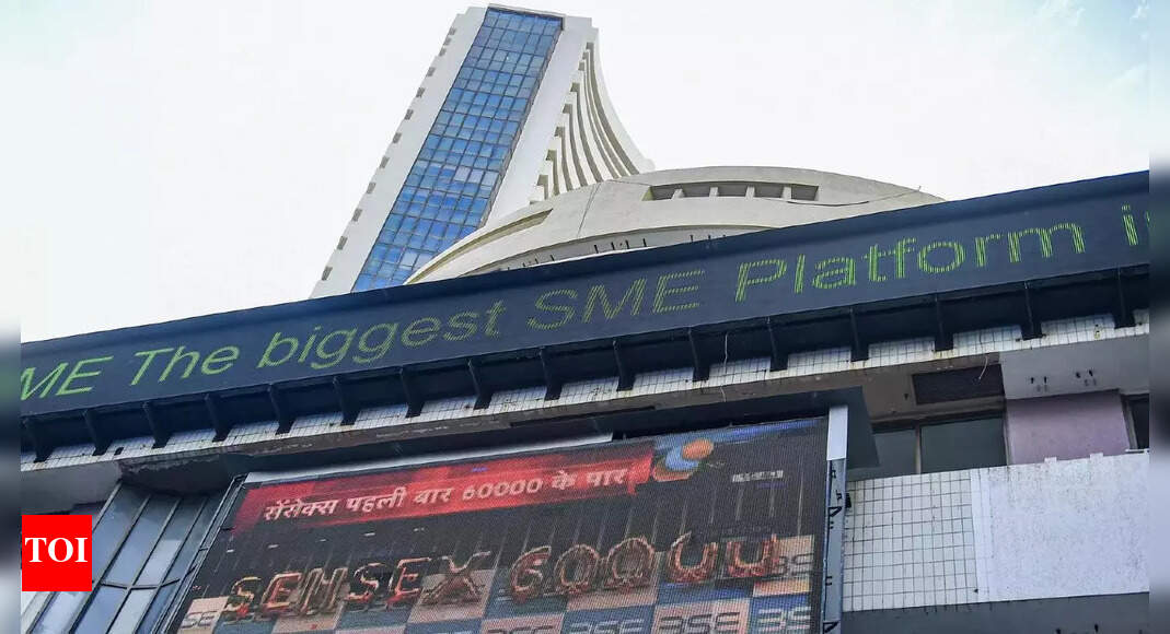 Sensex jumps 767 points; Nifty ends above 18,100
