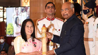 My award will motivate younger girls to do better and dream big, says Padma Shri Bembem Devi