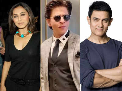 Rani Mukerji recalls the time when she had a crush on Shah Rukh Khan, Aamir Khan