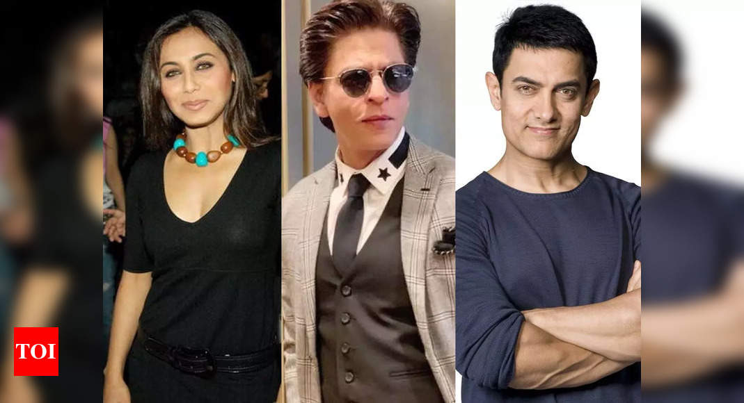 Rani Mukerji ingat saat dia naksir Shah Rukh Khan, Aamir Khan |  Berita Film Hindi