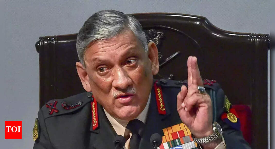 China biggest security threat, says General Bipin Rawat