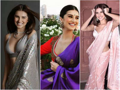 5 Sarees to steal from Tara Sutaria's closet