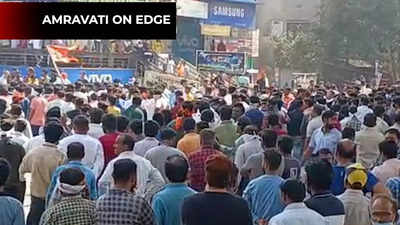 Amravati: Protests over Tripura violence spark communal tension