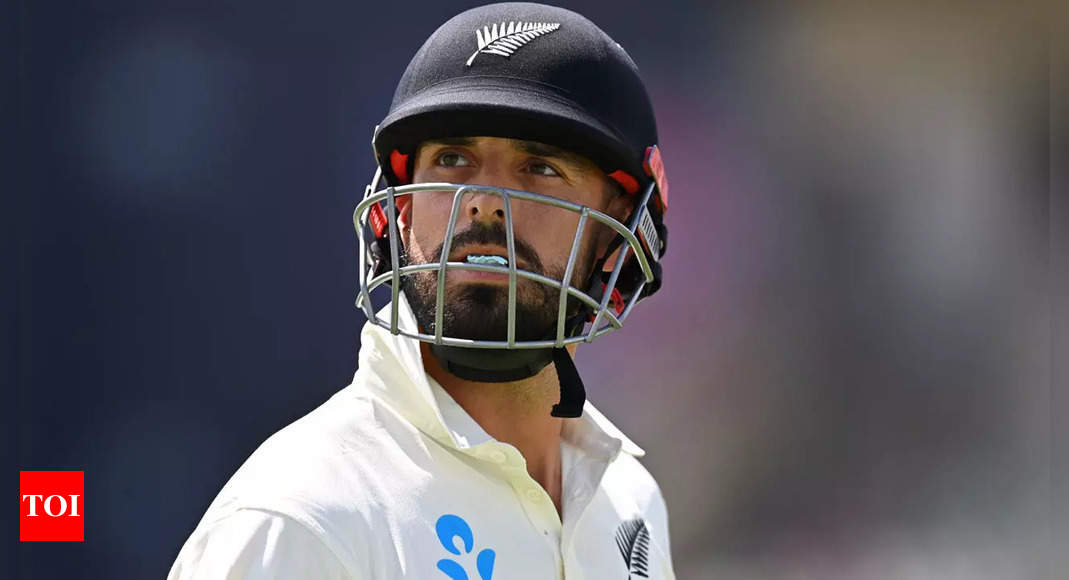 Daryl Mitchell menggantikan Devon Conway di skuad Selandia Baru untuk Tes India |  Berita Kriket