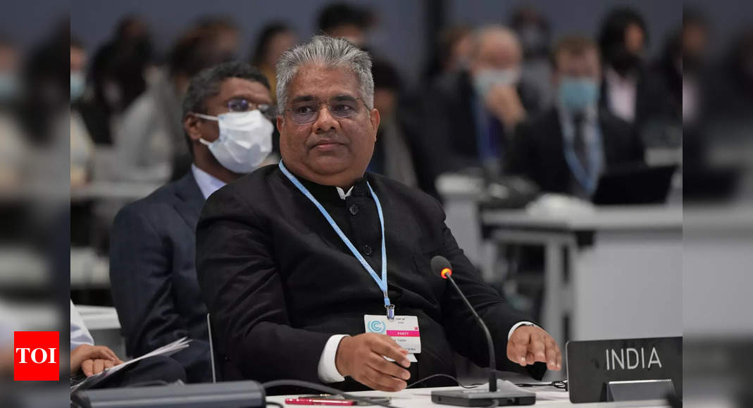 India calls COP26 summit a 'success' | India News - Times of India