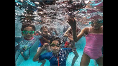Mumbai kids enjoy aqua therapy on Children’s Day