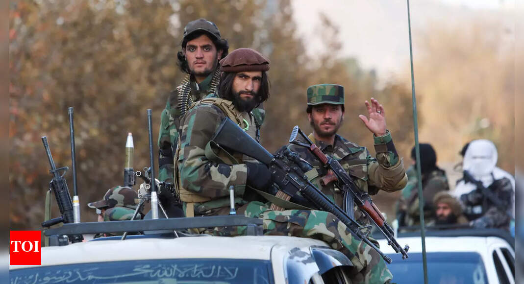 Taliban hold military parade with US-made weapons in Kabul in show of strength – Times of India