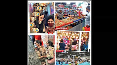 Delhi: Cautious start to first trade fair of Covid era