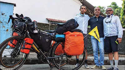 Cycling 6,800km to highlight marine pollution