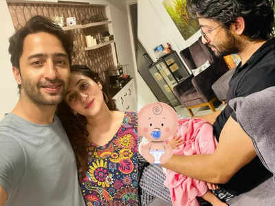 Shaheer Sheikh's wife Ruchikaa gives first peak of the actor with his daughter; see photo
