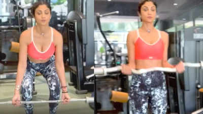 Shilpa Shetty levels up in new workout video and it's all about increasing  core strength - India Today