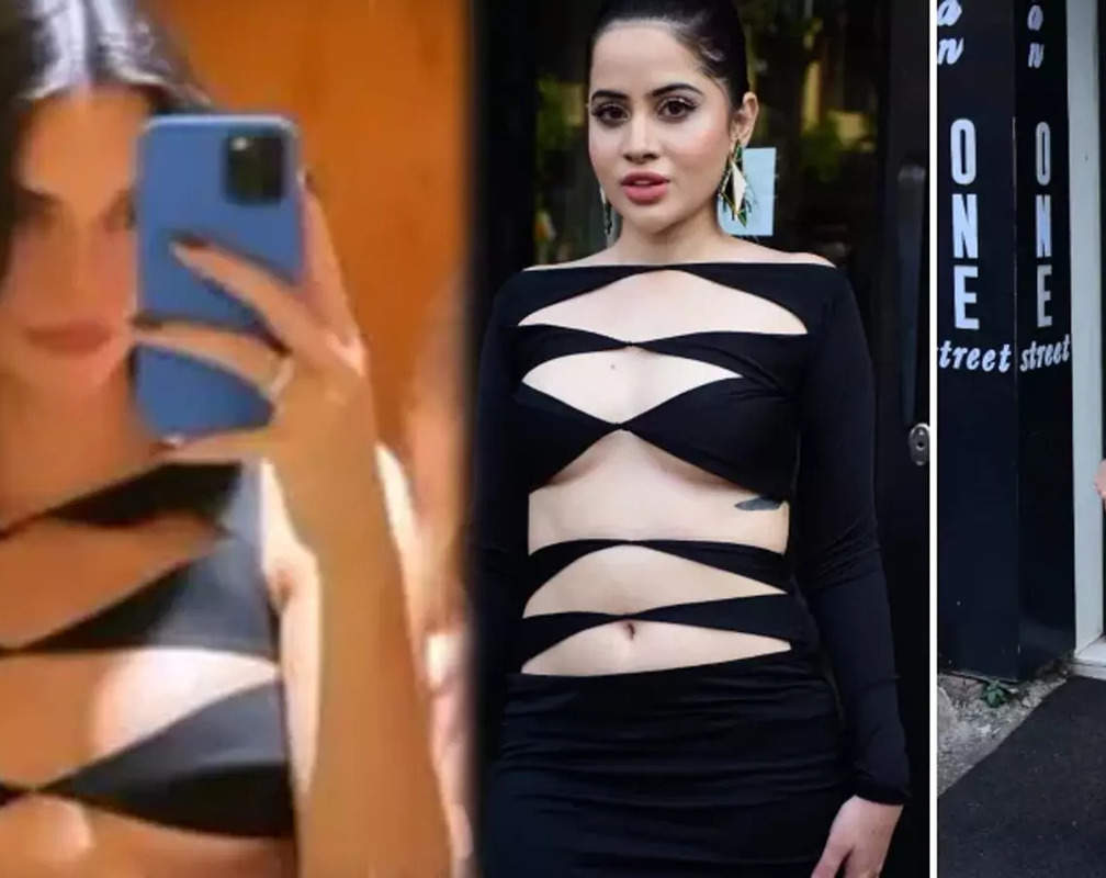 
'Sasti Kendall Jenner', says a netizen after Urfi Javed spotted in cutout dress similar to one recently worn by supermodel Kendall Jenner
