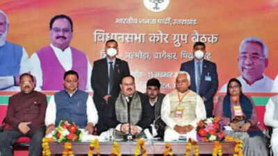 BJP president JP Nadda on 2-day visit to Uttarakhand ahead of polls ...