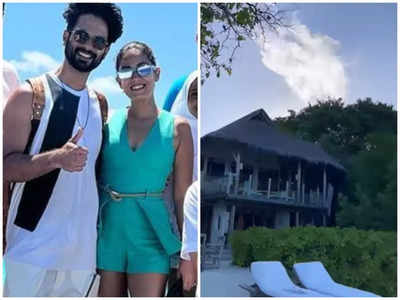 Mira Rajput offers a glimpse of a sea-facing villa in the Maldives; says 'dreaming about going back to warm days'- Watch