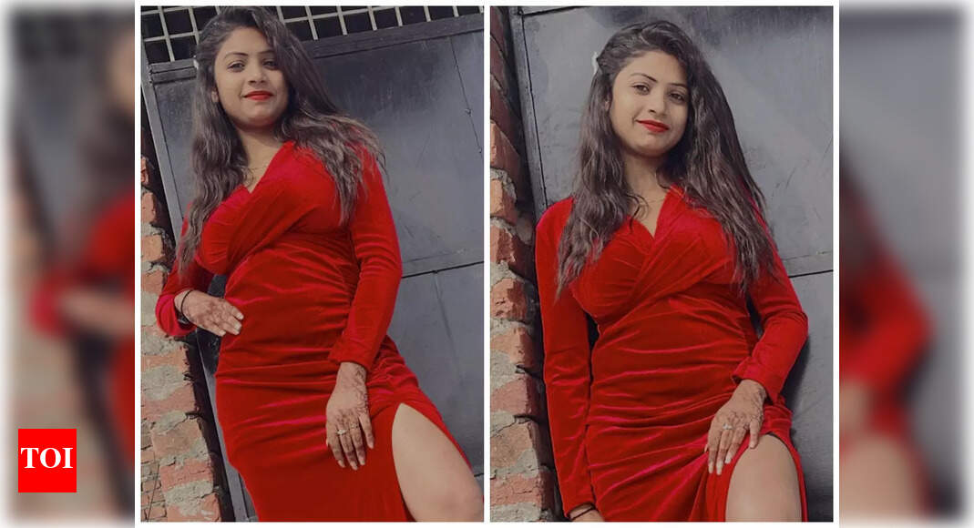 Bhojpuri actress Rani looks beautiful in her red outfit | Bhojpuri ...