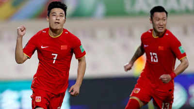 Wu Lei's late penalty earns China draw with Australia in World Cup qualifier