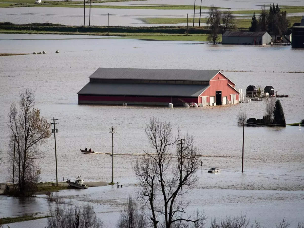 Vancouver Cut Off From Canada By Flooding and Mudslides