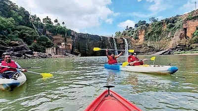 Karnataka: In huge boost for tourism sector, kayaking launched at Gokak falls