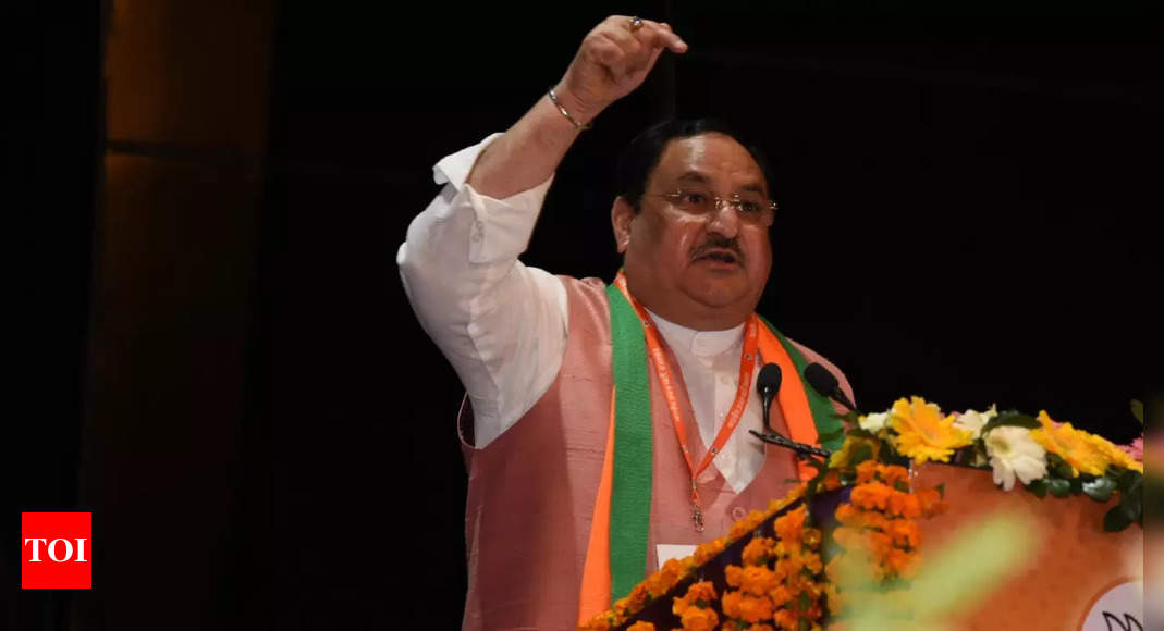 Congress Didnt Empower People In Last 70 Years Alleges Bjp Chief Jp Nadda India News Times 3954
