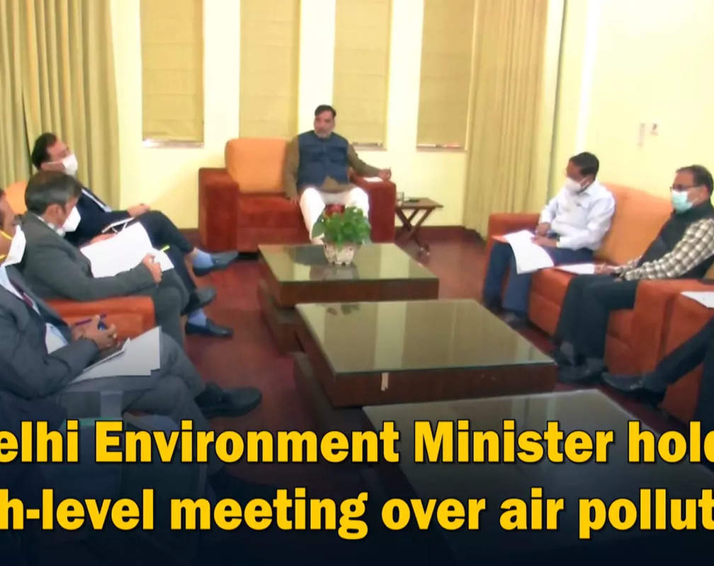 
Delhi Environment Minister holds high-level meeting over air pollution
