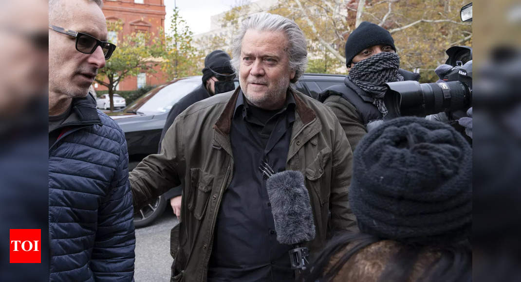 Bannon: Steve Bannon Pleads Not Guilty To Capitol Riot Probe Charges ...