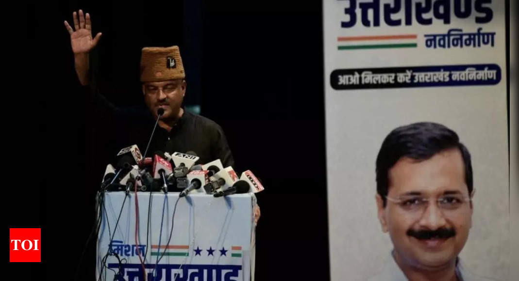 Uttarakhand Aap Cm Face Col Ajay Kothiyal Retd To Contest From Gangotri Seat Dehradun News