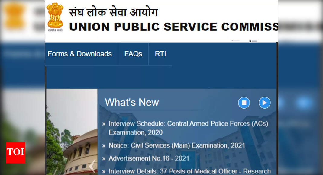 UPSC CAPF (ACs) 2020 interview to begin from Dec 6, check here