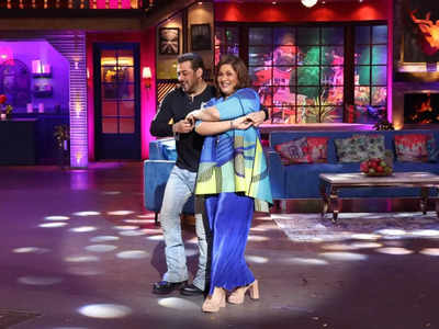 Salman Khan dances to 'Pehla Pehla Pyaar Hai' with Archana Puran Singh on Kapil Sharma's show