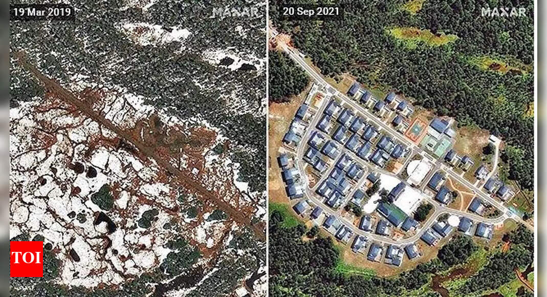 Second Chinese village along Arunachal border: Satellite images